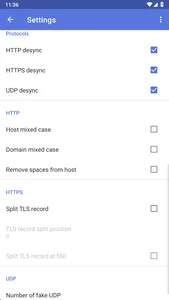 ByeByeDPI скриншот