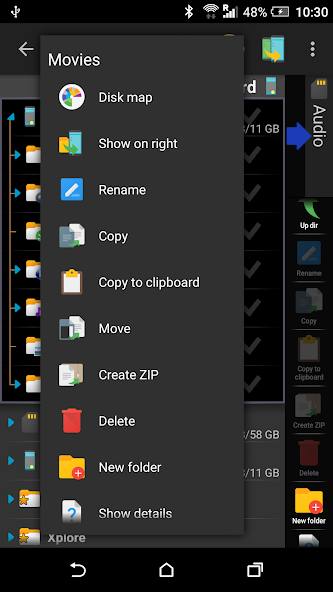 X-plore File Manager скриншот